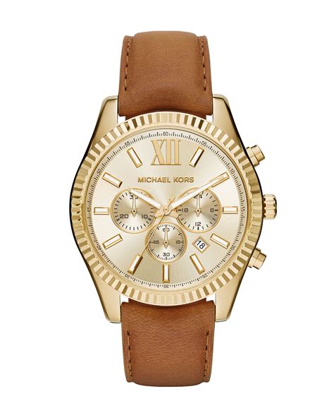 michael kors watches where to by buffalo|michael kors leather watch.